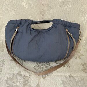 Vince Camuto Harlo Tote Pouchy Purse Handbag Crossbody Blue